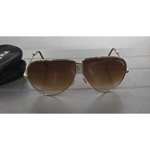Vintage Cobra Foldable Aviator Sunglasses W/ Case
